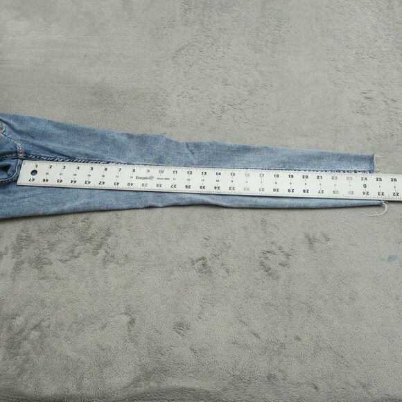 Hollister Jeans Junior's Size 5R High-Rise Crop Legging Denim Pants 25" Inseam - Picture 16 of 16